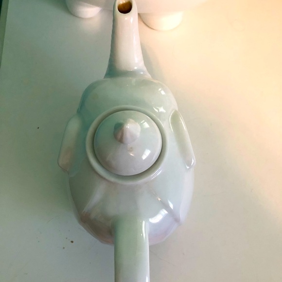 White porcelain elephant teapot - Picture 6 of 6